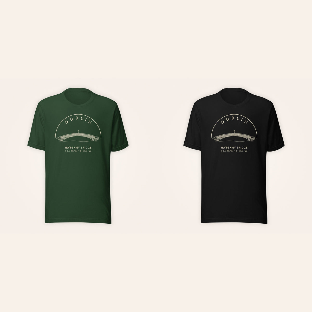 Dublin Ha’penny Bridge T-shirt available colors