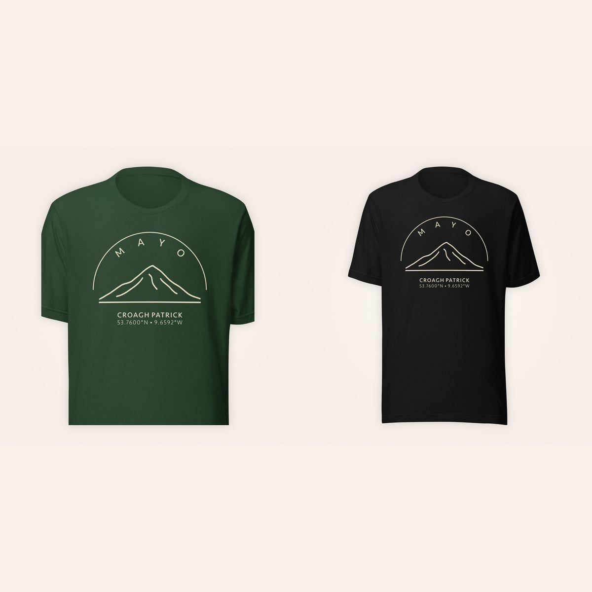 Mayo Croagh Patrick T-shirt available colors