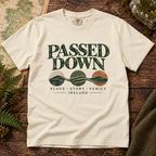 Passed Down Ireland T-Shirt — Ivory — Áit Standard Catalog Mockup v1