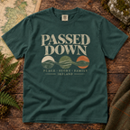 Passed Down Ireland T-Shirt — Sandstone — Áit Standard Catalog Mockup v1