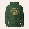 Meath Trim Castle hoodie front view on warm ivory background