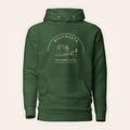 Westmeath Athlone Castle hoodie front view on warm ivory background